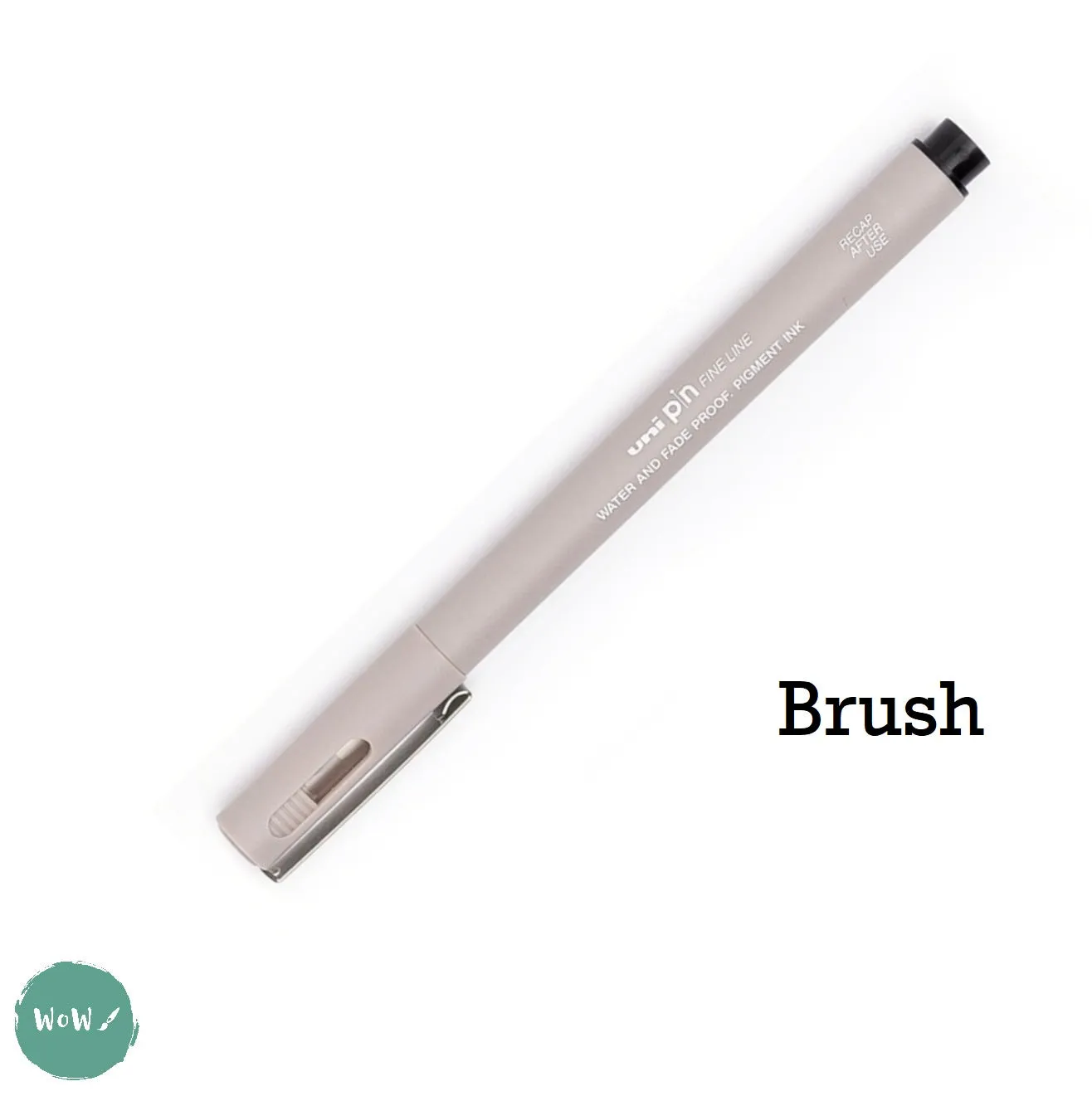 Uniball - Uni PIN - Fine line Pigment Pen - LIGHT GREY – BRUSH