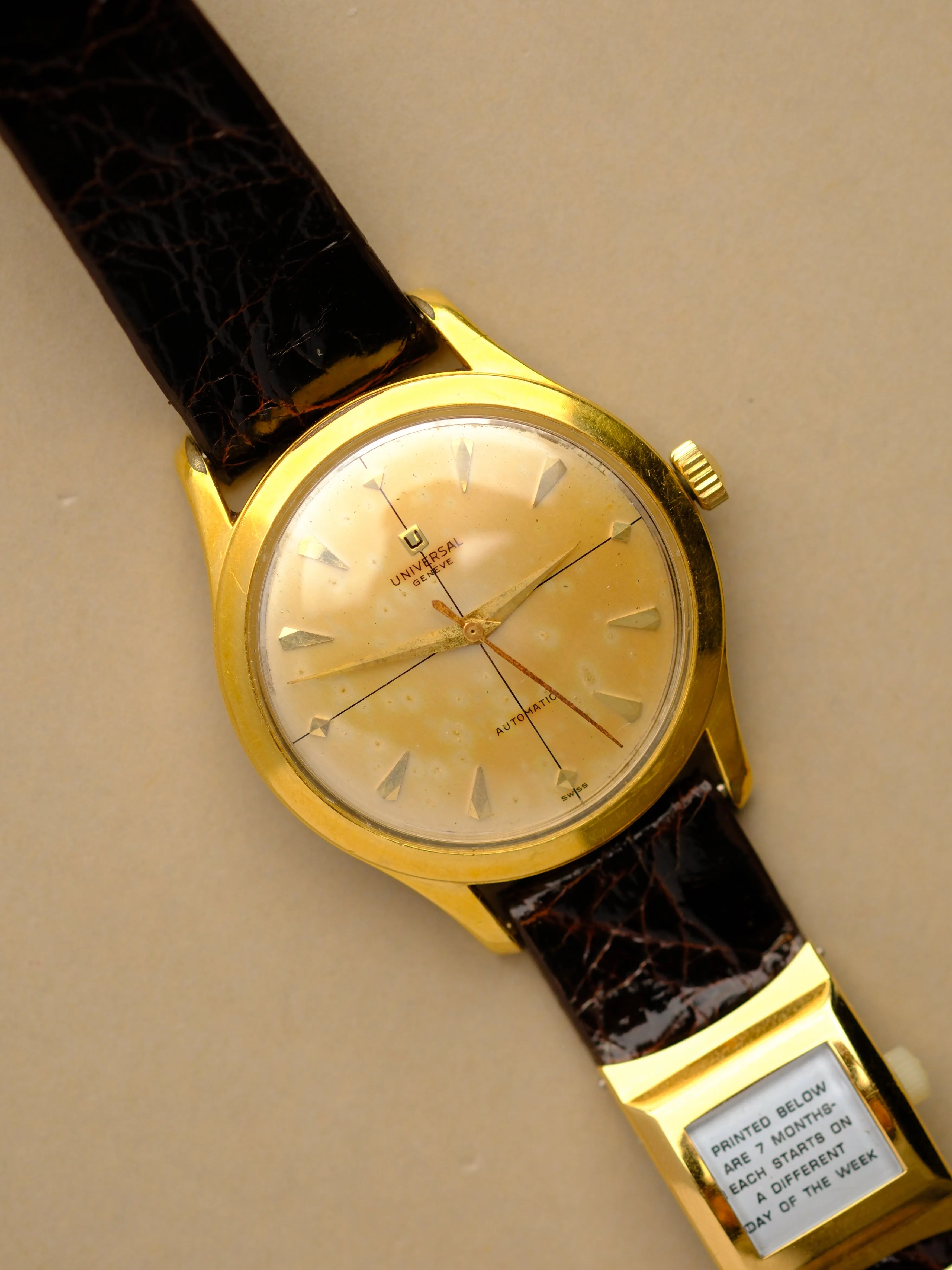 Universal Geneve 402409 Cross-Hair Dial - 1950's