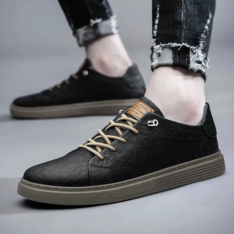 Valvarino Leather Sneakers