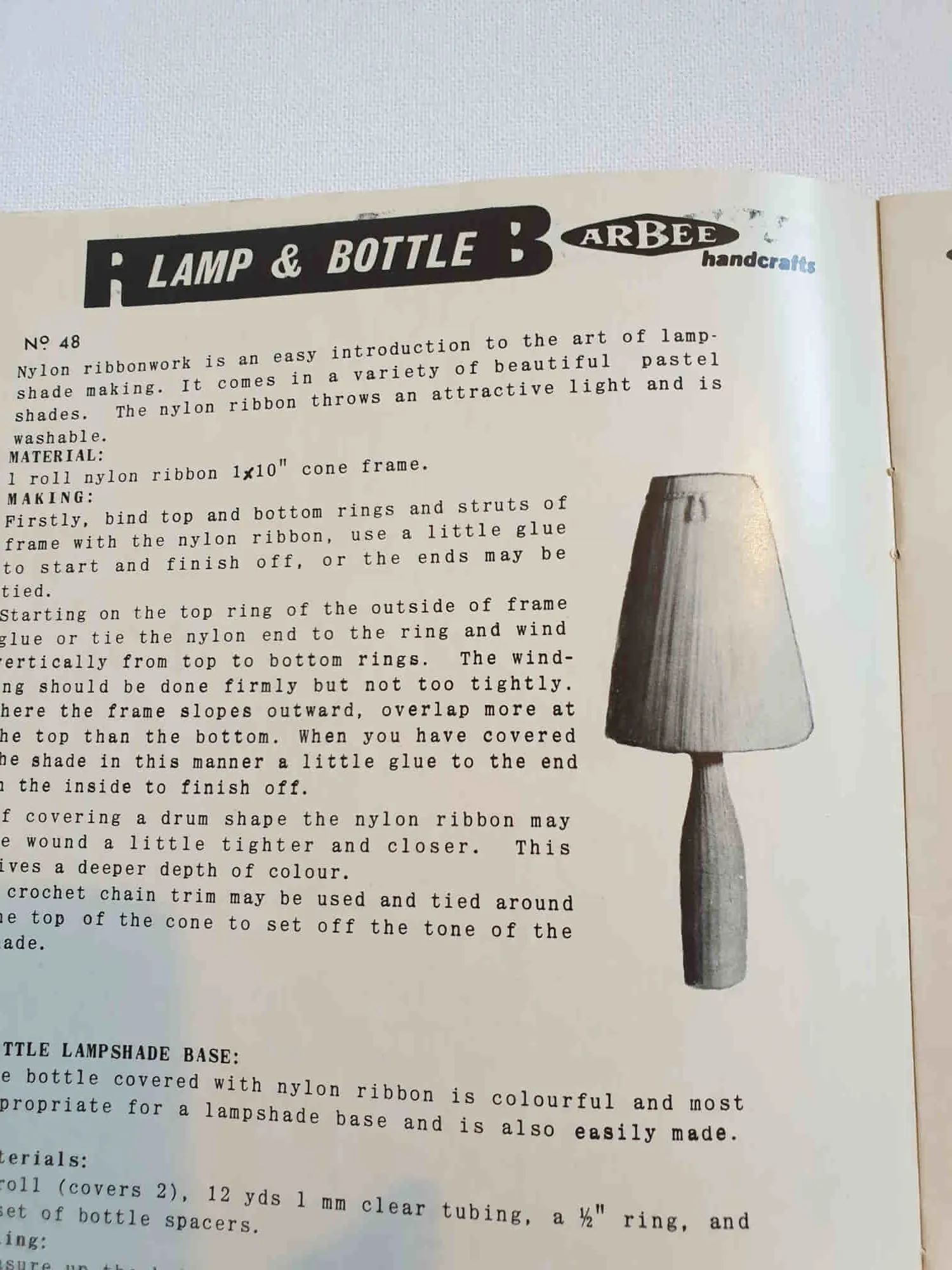 Vintage Craft Book - Accessories - Arbee Ribboncraft - 1960s