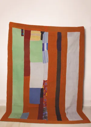 Vintage Dowry Kantha Blanket, #20 - 62"x84" SH