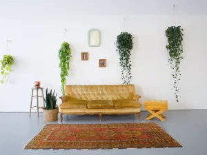 Vintage Turkish Anatolian Runner Rug