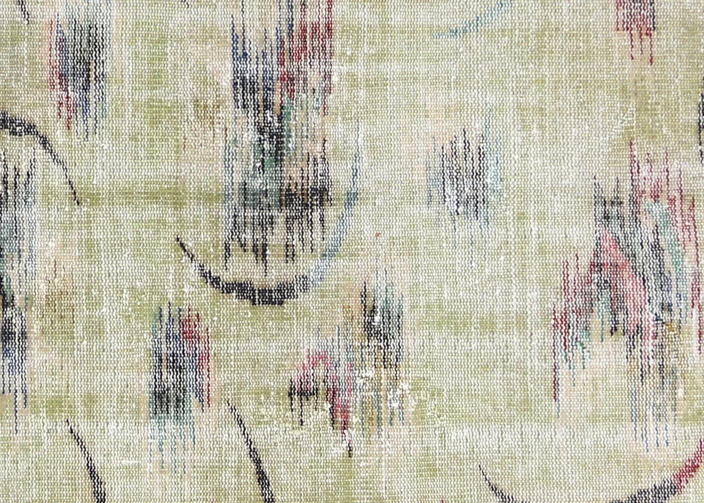 Vintage Turkish Mid-Century-Modern Rug - 5'9" x 8'8"