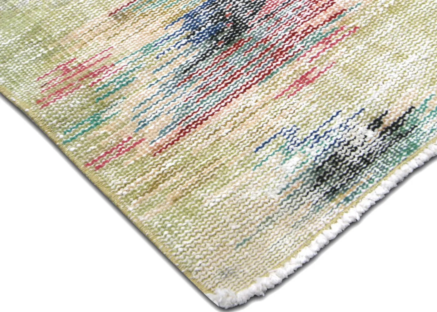 Vintage Turkish Mid-Century-Modern Rug - 5'9" x 8'8"