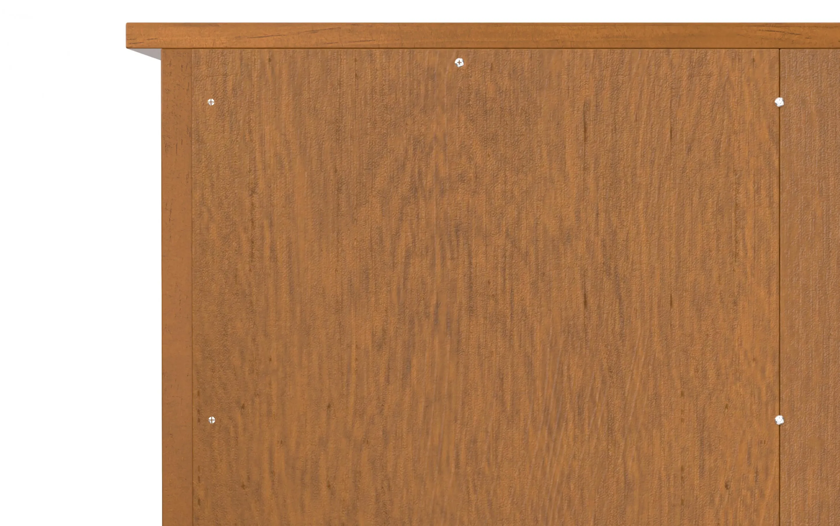 Warm Shaker Entryway Storage Cabinet