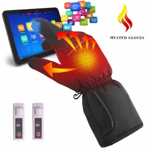 Waterproof Heated Gloves With Internal Battery
