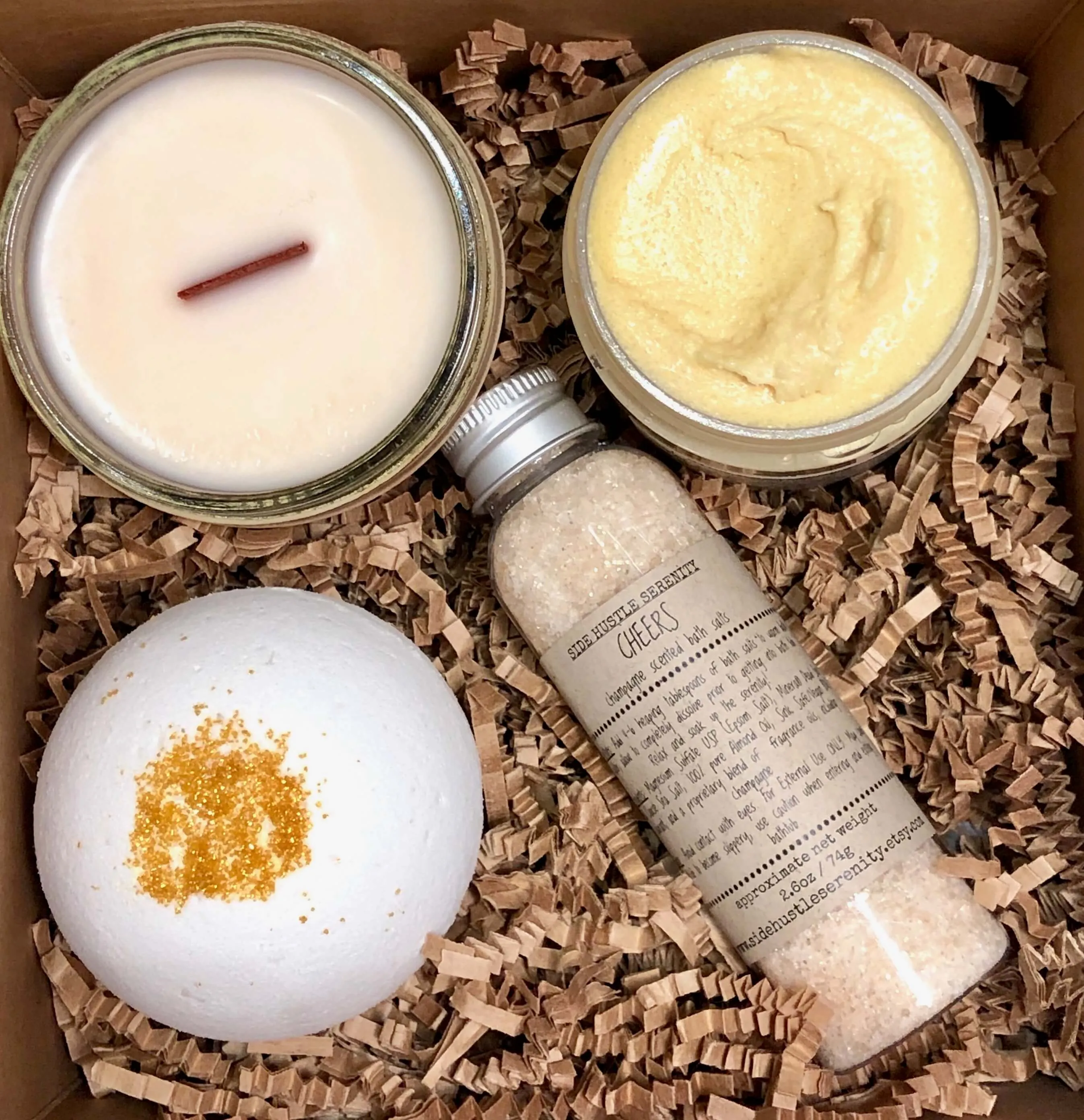 Whipped Sugar Scrub | CHEERS "Champagne" Scented