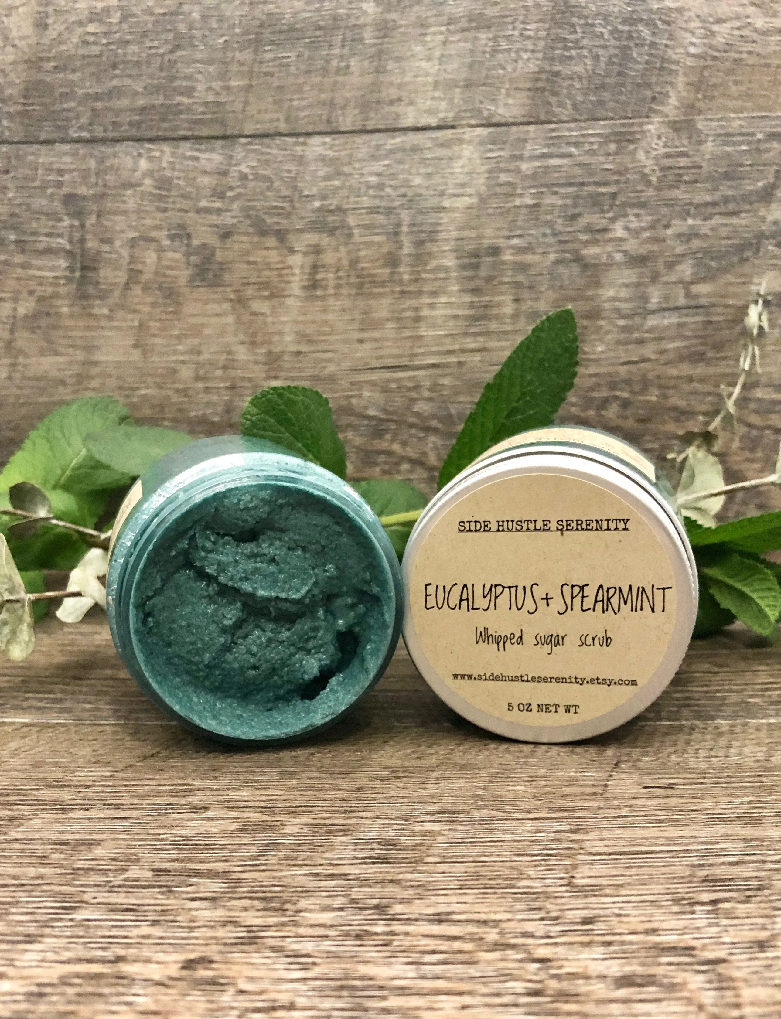 Whipped Sugar Scrub | Eucalyptus   Lemon