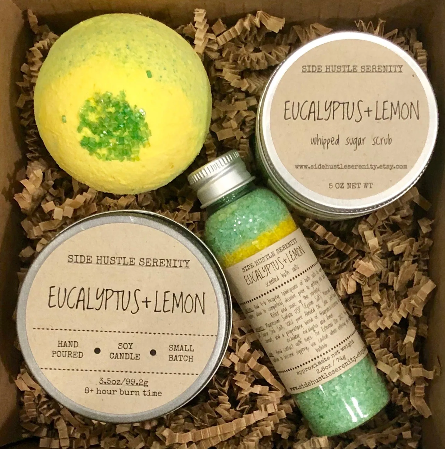 Whipped Sugar Scrub | Eucalyptus   Lemon