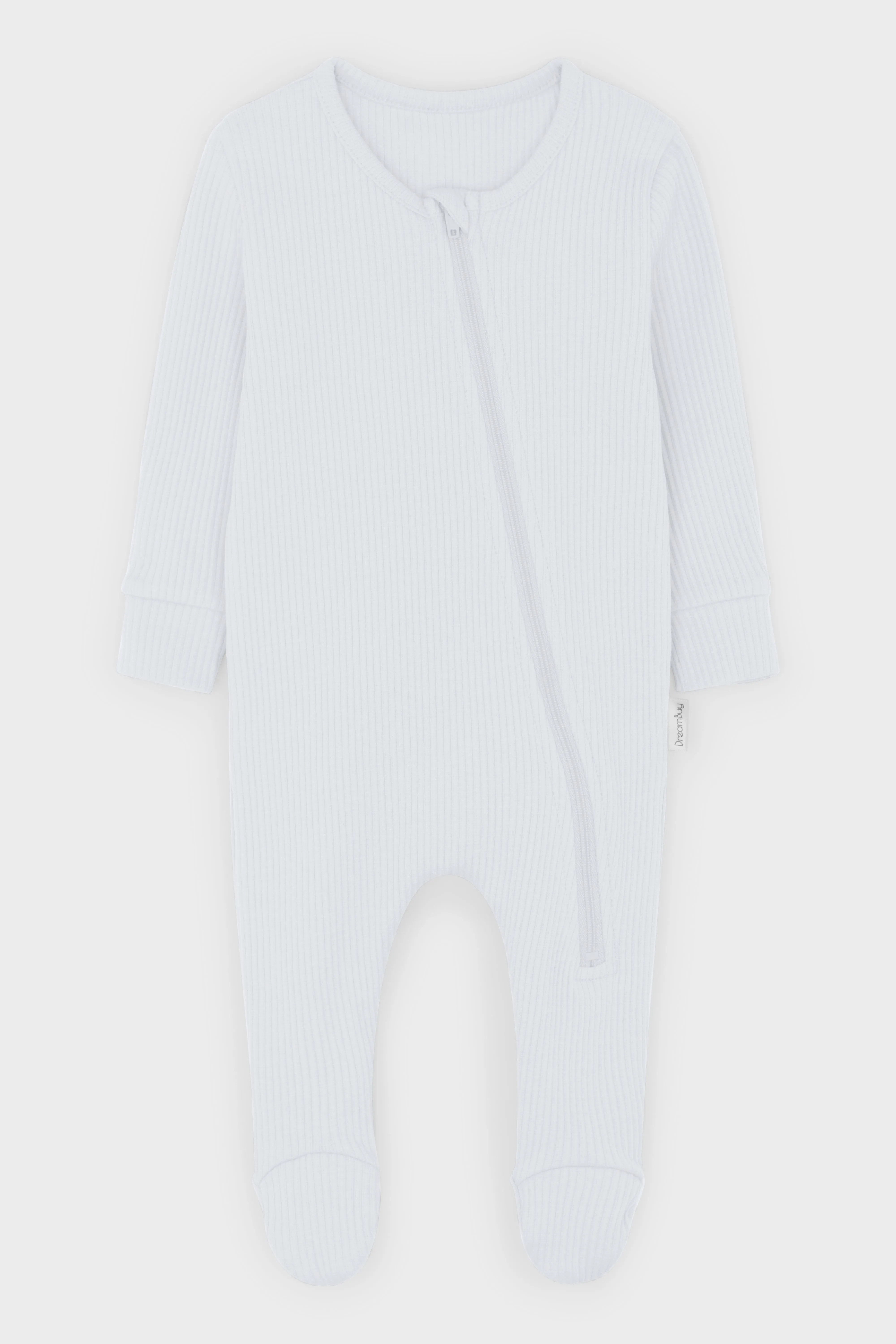 White Zip Sleepsuit