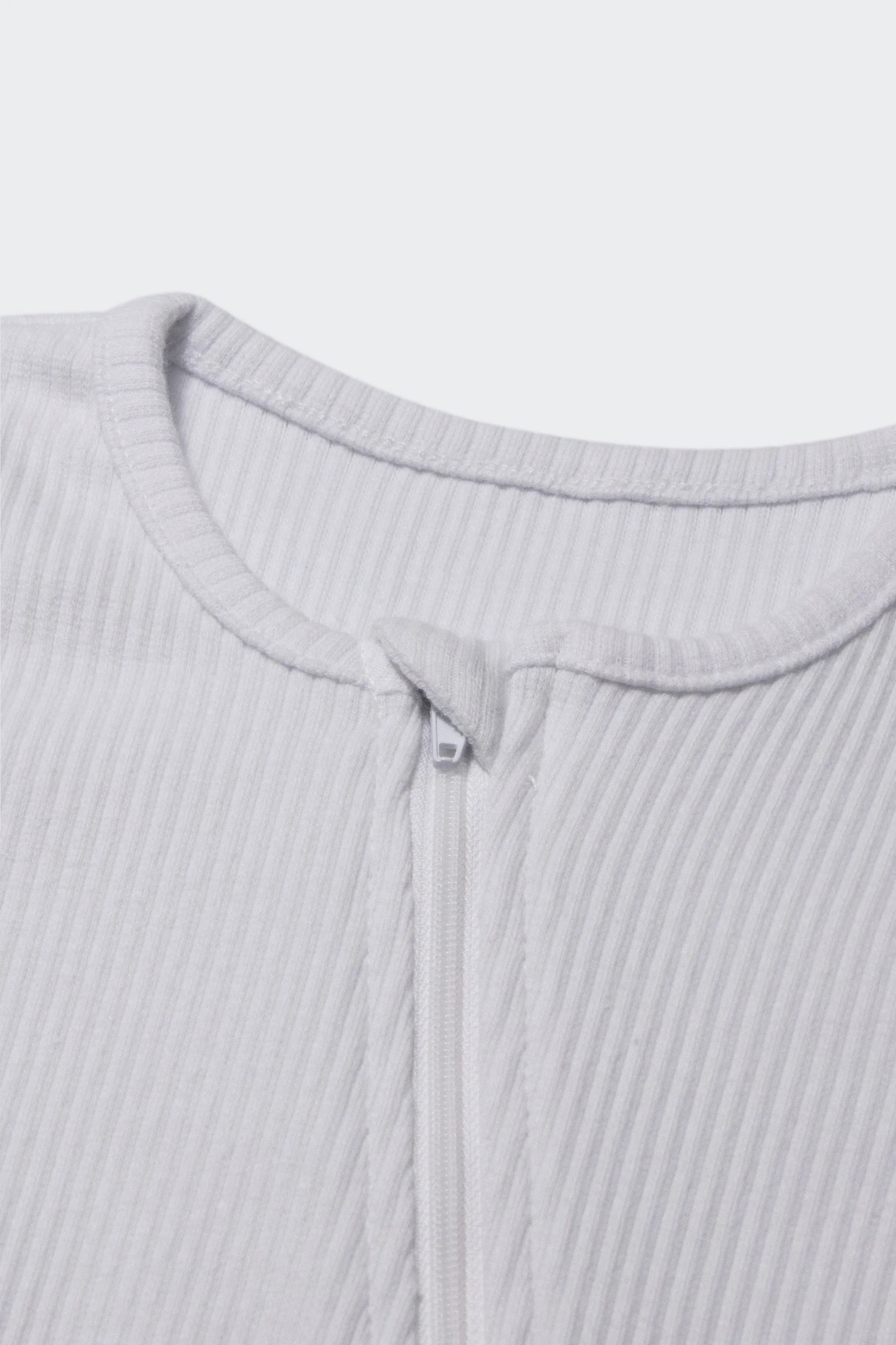 White Zip Sleepsuit