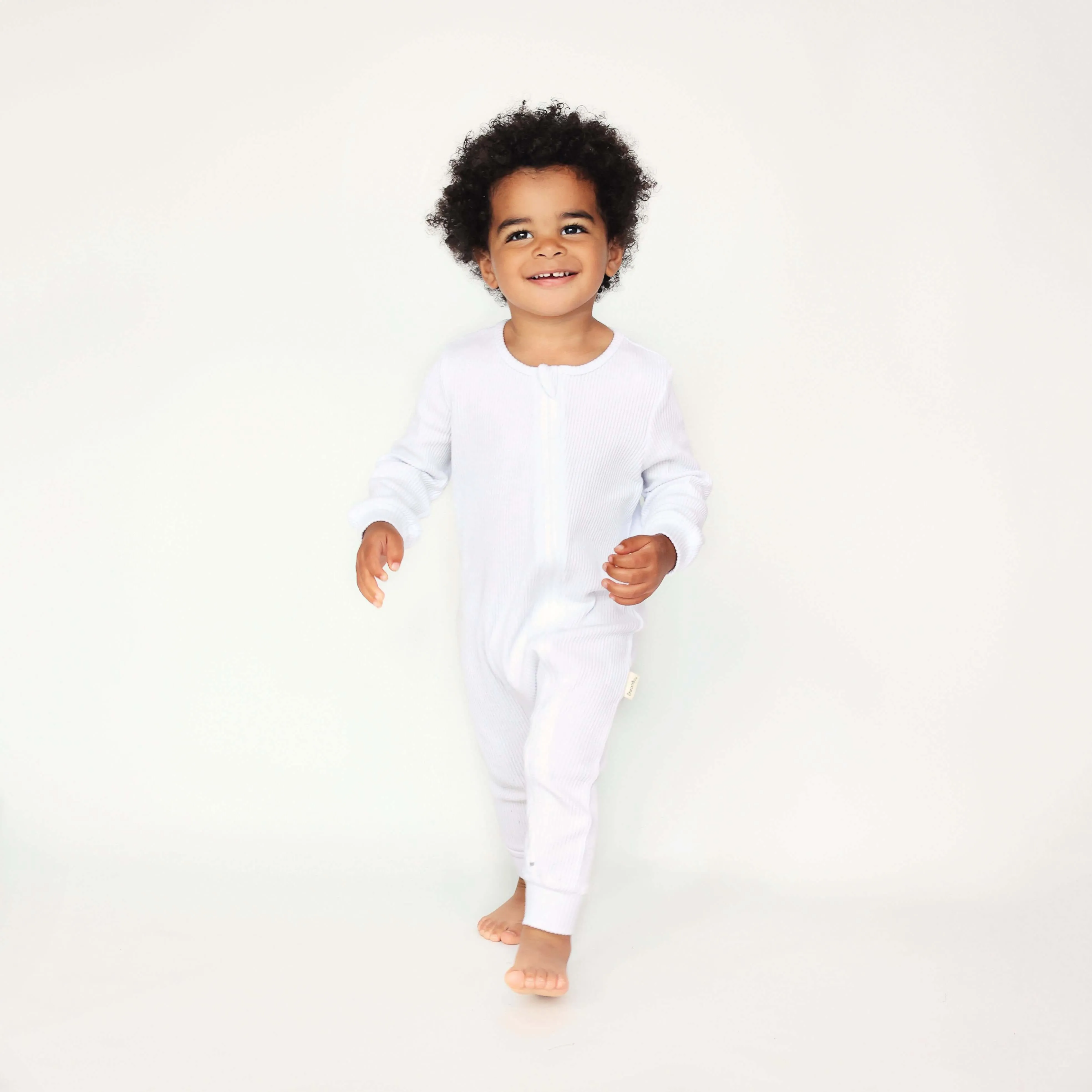 White Zip Sleepsuit