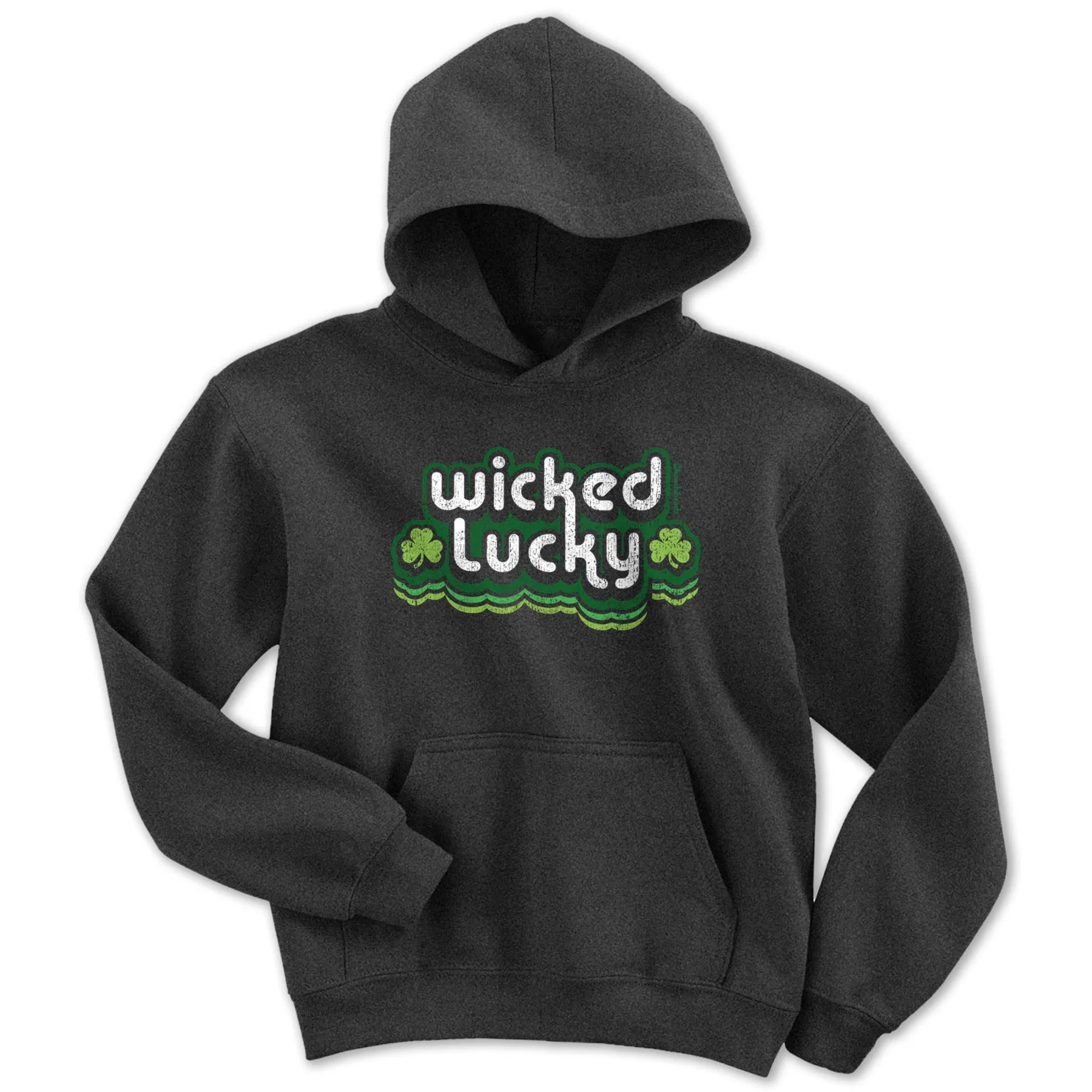 Wicked Lucky Retro Youth Hoodie