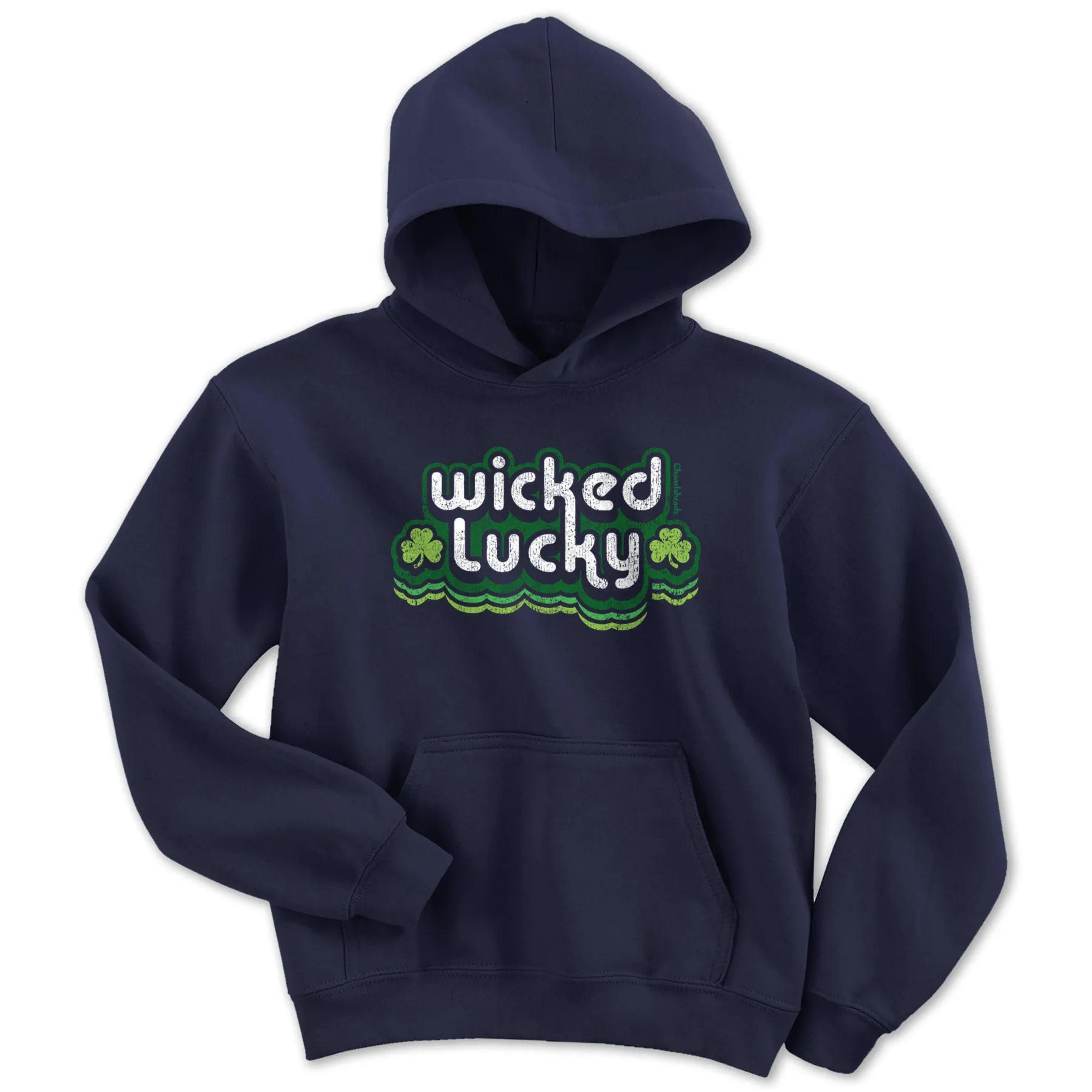 Wicked Lucky Retro Youth Hoodie