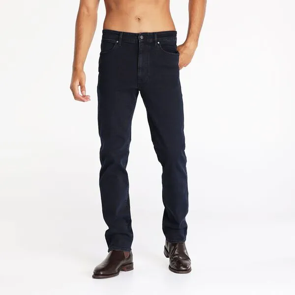 Wrangler Classic Slim Fit Mens Jean Blue Black
