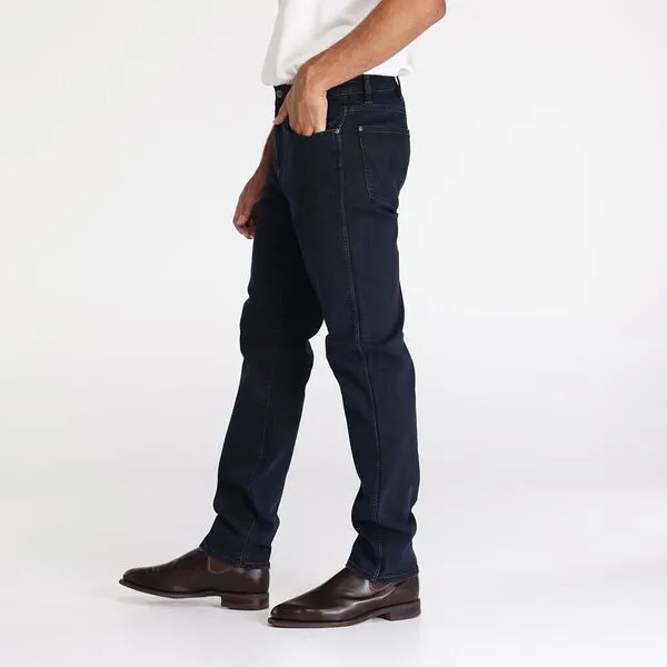 Wrangler Classic Slim Fit Mens Jean Blue Black
