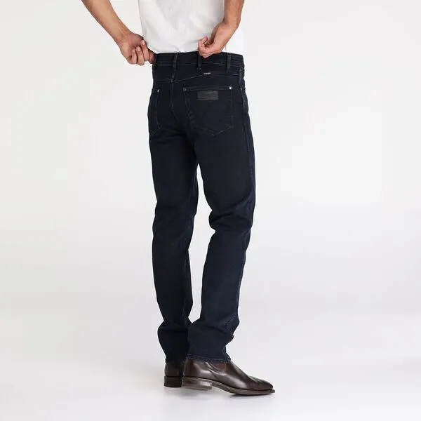 Wrangler Classic Slim Fit Mens Jean Blue Black
